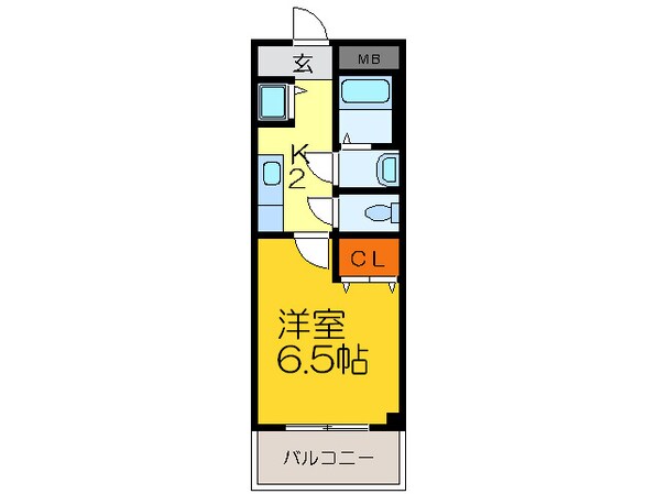 ティグリス枝川の物件間取画像